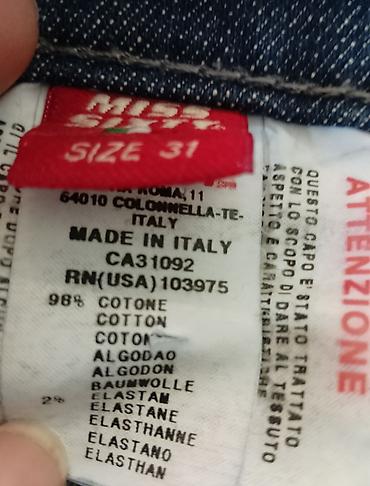 Farmerke: Miss Sixty nove farmerke 31 poluobim u pojasu 41 cm dužina nogavica — 9