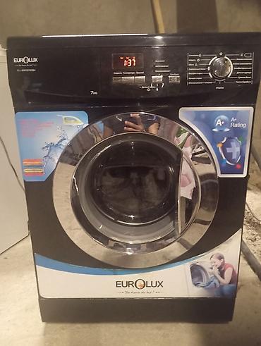 ucuz parca: Paltaryuyan maşın Eurolux, 7 kq, İşlənmiş, Avtomat, Qurutmasız — 2