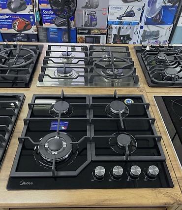 Кухонные плиты и варочные поверхности: Midea, Газовая, Механическое, Встраиваемая — 3