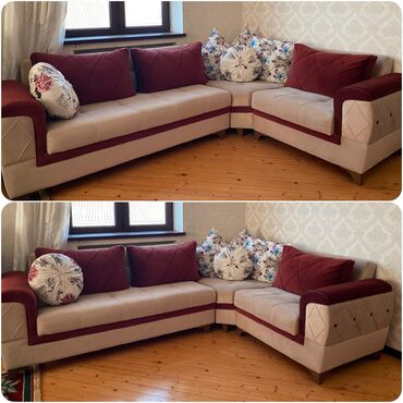 Divanlar: Künc divan, İşlənmiş, Açılmayan, Bazalı, Parça, Çatdırılma yoxdur