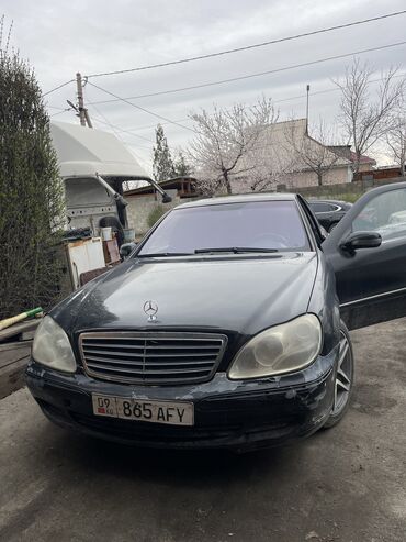 Mercedes-Benz: Mercedes-Benz S-Class: 2002 г., 5 л, Автомат, Бензин, Седан