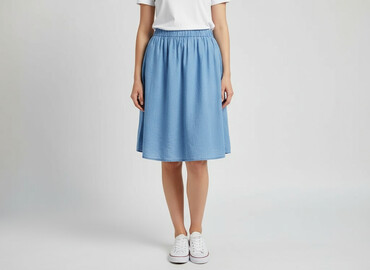 spódniczka midi z rozcięciem: Women`s skirt, size S