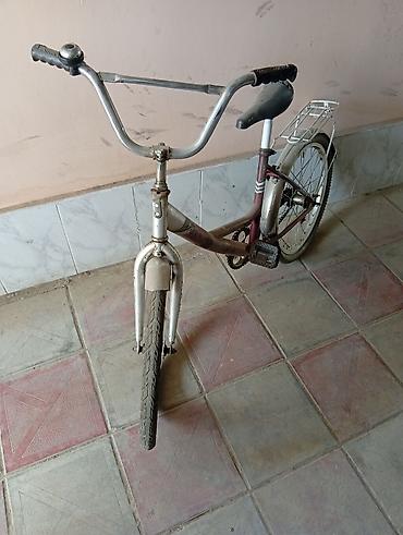 12 dyumlu velosiped: Uşaq/yeniyetmə velosipedi - Çərçivə: aşağı enişli, polad - Təkərlər — 1