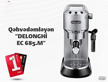 İçki texnikası: Qəhvədəmləyən "DELONGHİ EC 685.M"DeLonghi EC 685.M — evdə və kiçik — 1