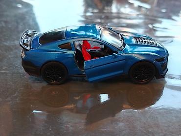 ford konekt: Mavi rəngli metal oyuncaq sport kupe maketi - Korpus: metal gövdə — 4