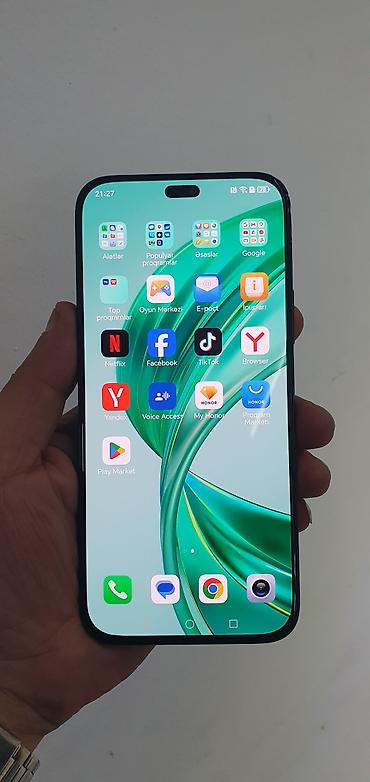 Honor X8a, 128 GB, rəng - Qara, Sensor