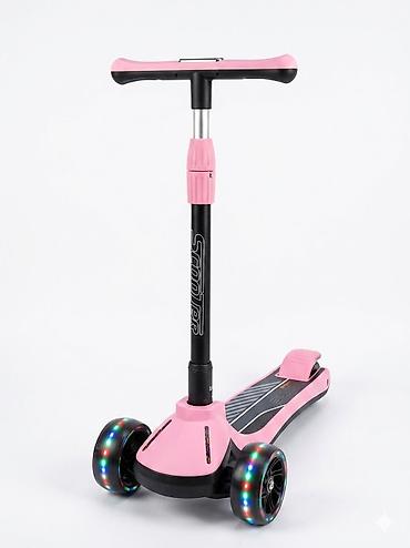 hor wheels: Детский самокат, Трёхколёсный, Новый — 2