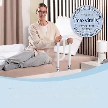 Medicinski nameštaj: Pomoćna ručka za ustajanje iz kreveta – MaxVitalis - Stabilna — 19