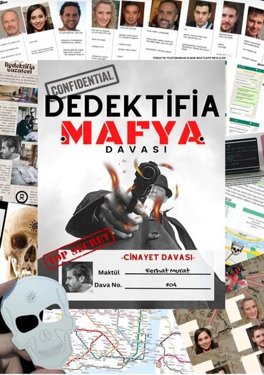 kitab qoyan: Dedektiv olaraq Mafiya İşində qatili tapa biləcək və gizli planlarını