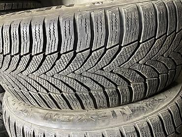 ling long: Шины 215 / 55 / R 17, Зима, Б/у, Пара, Легковые, Корея, Nexen — 2