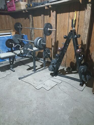 Гантели: Продаю Гантели Гири Штанги грушу Брусья Турник. все — 22