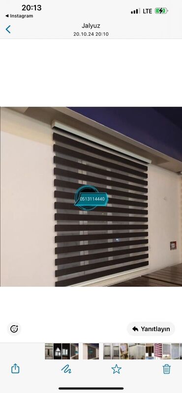 Jalüzlər: Jaluz perdeler her nov turkiye isdesal seher daxil cadrlma qurasdlrma — 4