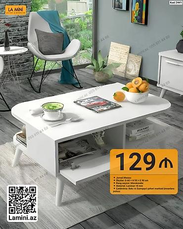 Ev və bağ: Oval masa, Açılmayan, Təkərsiz, Laminat, Zəmanətsiz, Pulsuz quraşdırılma — 1