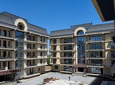 50: 2 комнаты, 82 м², Орто-Сай с. Элитка, 3 этаж, ПСО (под самоотделку) — 2