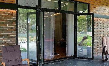 a frame: Алюминиевое окно на заказ, Тип окна: Панорамные, Бесплатная установка, Без рассрочки — 3