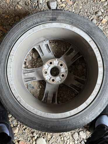 Диски: Железные Диски R 18 Audi, Комплект, отверстий - 5, Б/у — 12