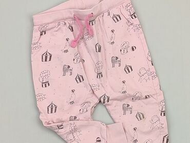 różowy top z koronką: Sweatpants, 5.10.15, 12-18 months, condition - Good