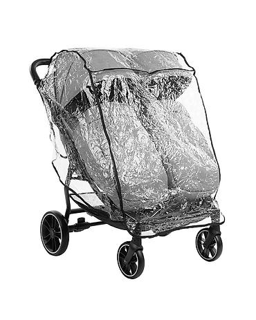 zextra kaputi: KIKKA BOO Happy 2 – kolica za blizance, light grey (SKU: KKB4) Kikka — 2