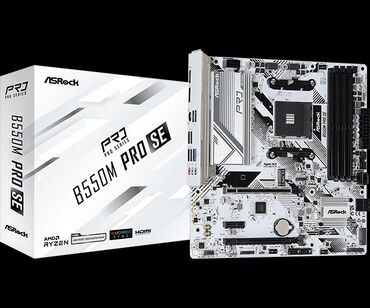 Видеокарты: Материнская плата, Новый, ASRock, AM4, Micro-ATX, Для ПК