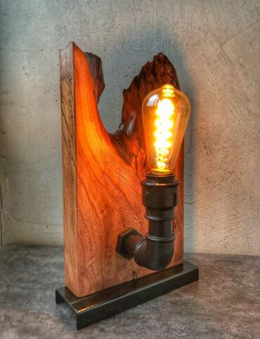 светильник для дома: Лофт светильник

▪️карагач/металл
▪️лампа в комплекте
▪️размер: 170 мм