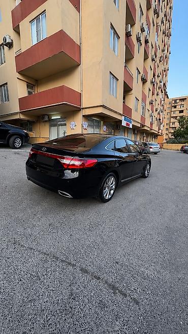 raf 4: Hyundai Grandeur (Azera) – qara rəngli biznes-sedan 🤝 Real alıcı ilə — 7