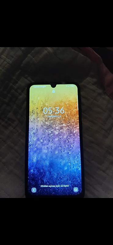 samsung telefon s24 fe: Samsung Galaxy A50, 128 GB, rəng - Göy, Zəmanət, Sensor, Barmaq izi — 1