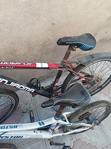 Dağ velosipedləri: İki ədəd velosiped dəsti - Ölçülər: biri 26" təkərli, digəri daha — 9