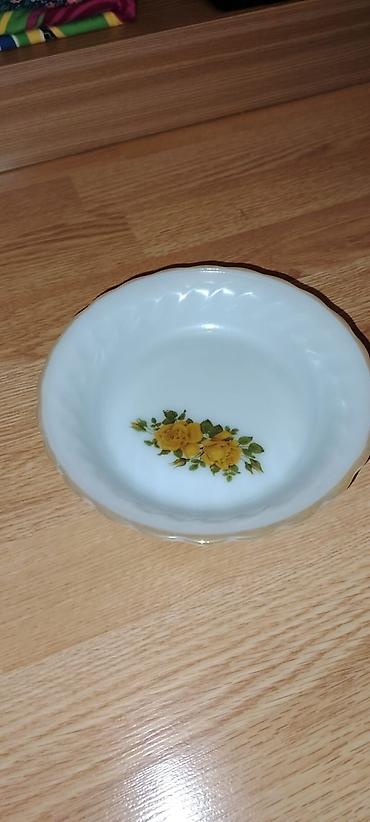 xonca qablari: Tort və şiriniyyat qabı, rəng - Ağ — 2