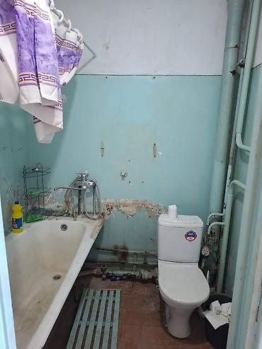 106: 1 комната, 37 м², Аламедин-1 мкр 106 серия, 7 этаж, Требуется ремонт — 6