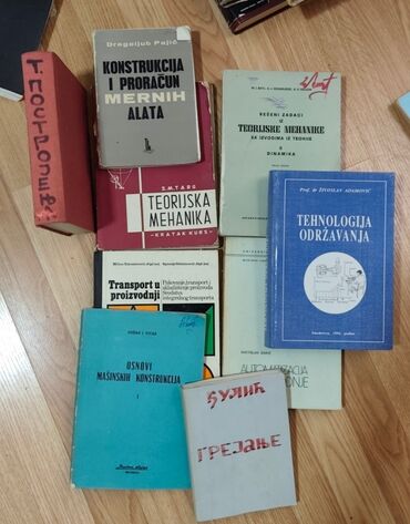 Knjige i stripovi: Prodajem komplet od 40 starih stručnih knjiga koje se koriste ili su — 10