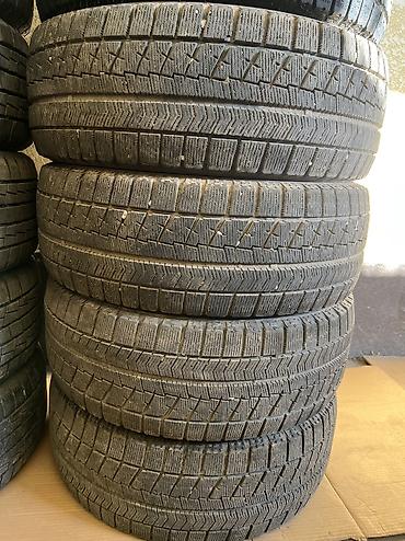 Шины 215 / 55 / R 17, Зима, Б/у, Комплект, Легковые, Япония, Bridgestone