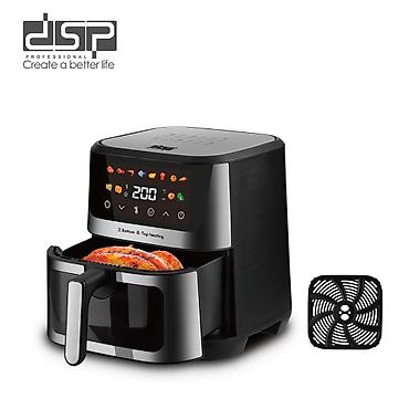 Mətbəx texnikası: №: 350 Məhsulun adı: Aerofritür DSP KB2173 LRD 9 l 1600 W qara Brend — 1