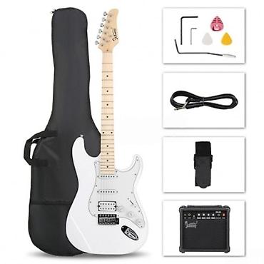 электро гитары: Elektron gitara "Glarry"Təsvir : Glarry brendi, həm yeni başlayanlar — 1