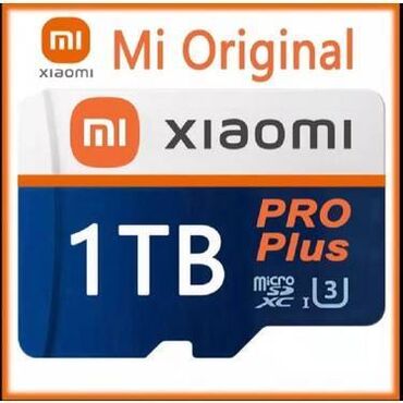 telefon platasi: Xiaomi 1TB MicroSD Card Sandian 2 Tb MicroSD Cart Kamera/Telefon üçün