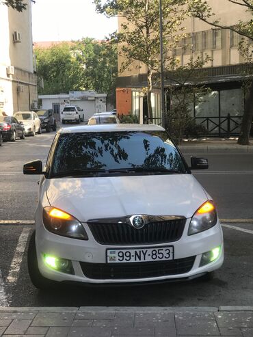 фара: Skoda Fabia Combi, ağ rəng, universal kuzov. Özəlliklər: - Geniş