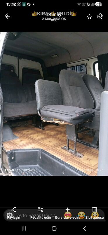 QAZ: QAZ GAZel: 2.5 l | 2000 il 220000 km Mikroavtobus — 8