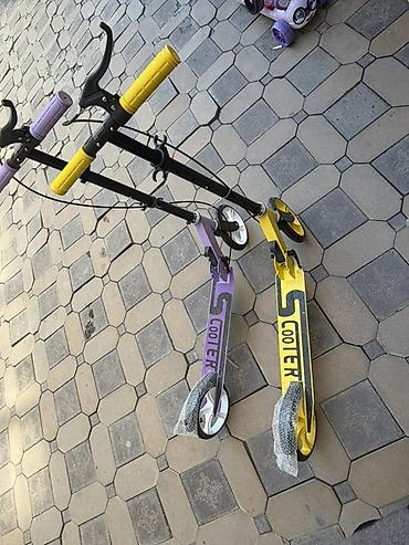 Детские самокаты: Детский самокат, Трёхколёсный — 8