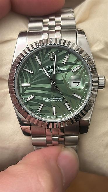 klassik saat: Yeni, Qol saatı, Rolex, rəng - Yaşıl — 1