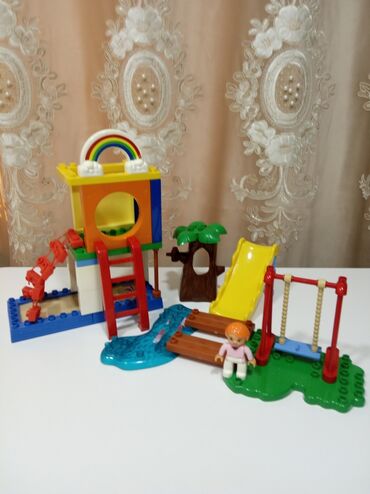 лего игрушка: Продаëтся детская площадка (лего). Б/у в хорошем состоянии,,, детали