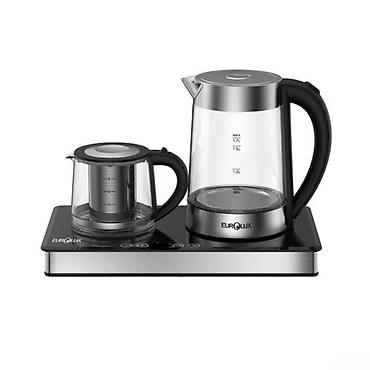 elektrikli caydan: Elektrik çaydan dəsti Eurolux EU-TM2804SGD – 2200 Vt 🟢 Rəsmi iş yeri — 1