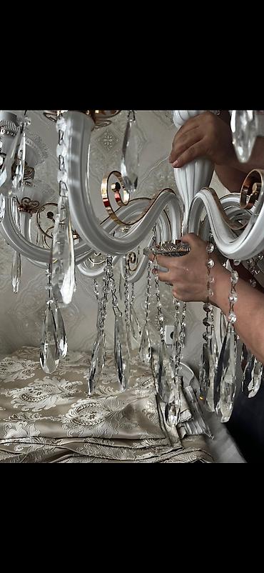 Ev və bağ: Çılçıraq, 5 lampa, Metal — 3