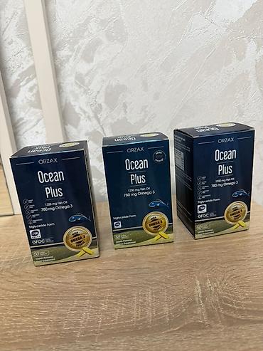 messi'nin forması: ORZAX Ocean Plus Omega-3 balıq yağı kapsulları - Tərkib: 1200 mg Fish — 1