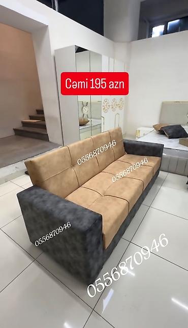 Sifarişlə divanlar: Divan, Qonaq otağı üçün, Parça, Bazalı, Açılan, Kitab — 3