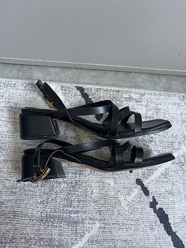 clarks обувь: Босоножки, 37, Clarks, Б/у, цвет - Черный — 1