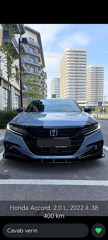 kia rio 2018: Honda Accord: 2 l | 2022 il Sedan — 1