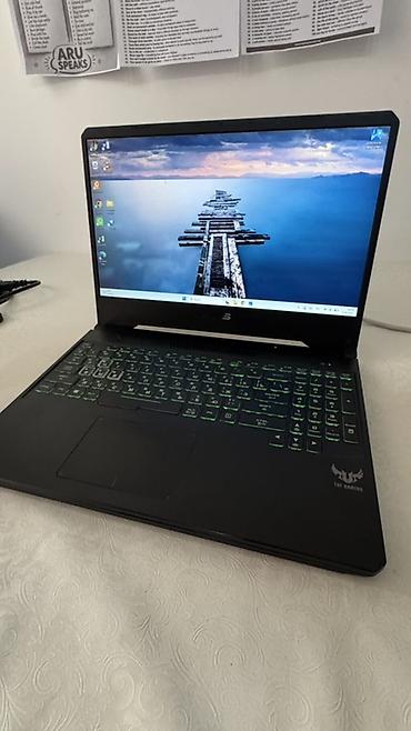 Ноутбуки ASUS: Игровой ноутбук ASUS TUF Gaming в чёрном цвете. Корпус выполнен в — 6