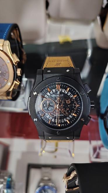 Qol saatları və aksesuarlar: Məhsul: Hublot üslublu avtomatik qol saatları (xronoqraf dizaynı) — 6