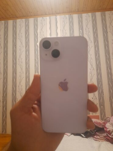 apl: IPhone 14, 128 ГБ, Deep Purple, Гарантия, Отпечаток пальца, Беспроводная зарядка