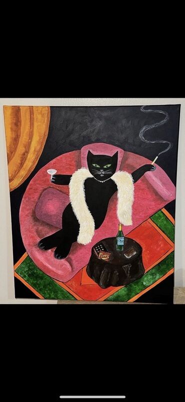мышык сурот: “Money talks”
Картина акрилом, 50x70