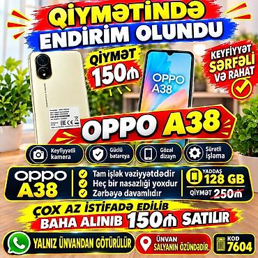 i7 4790k prosessor: Oppo A38, 128 GB, rəng - Bej — 1